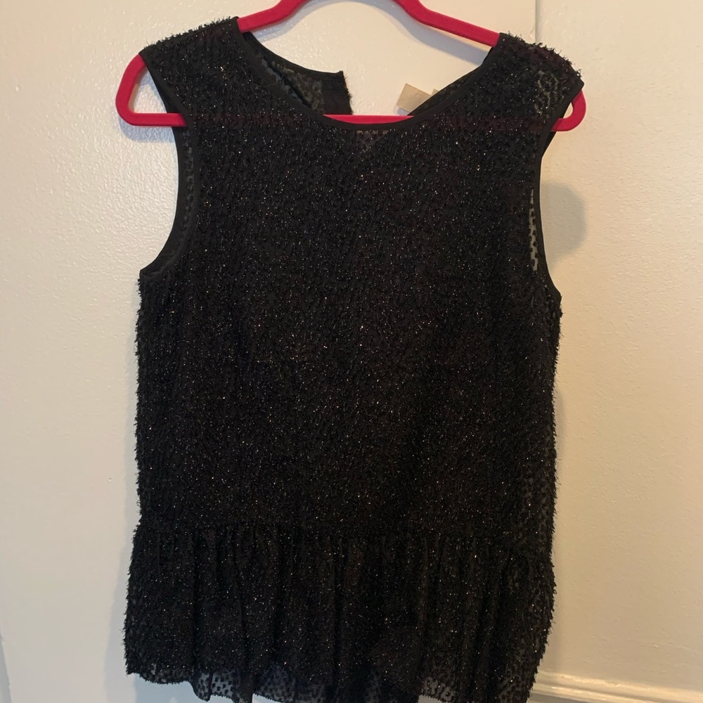 Somewhat see through party top